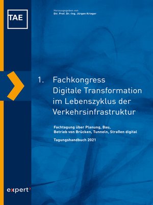 cover image of 1. Fachkongress Digitale Transformation im Lebenszyklus der Verkehrsinfrastruktur